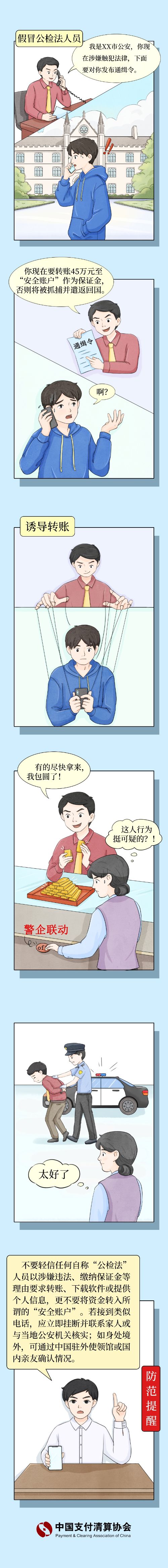 3小.【反電詐宣傳】反電詐溫馨提示之“冒充公檢法”詐騙