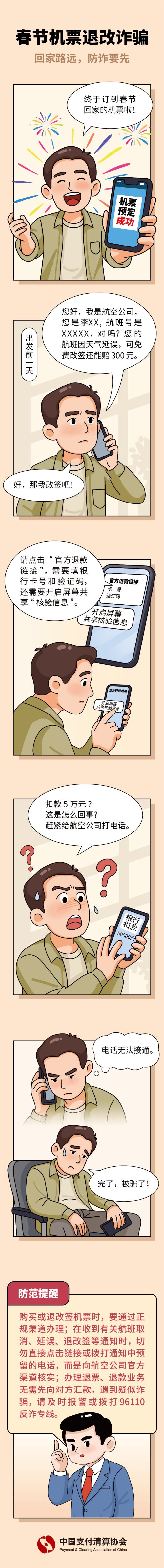 8.春節反詐溫馨提示之機票退改詐騙